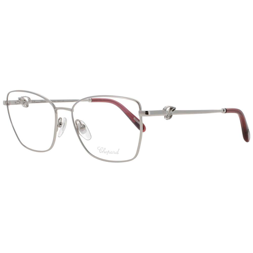 NWT Chopard VCHF50S Silver 55mm Eyeglasses